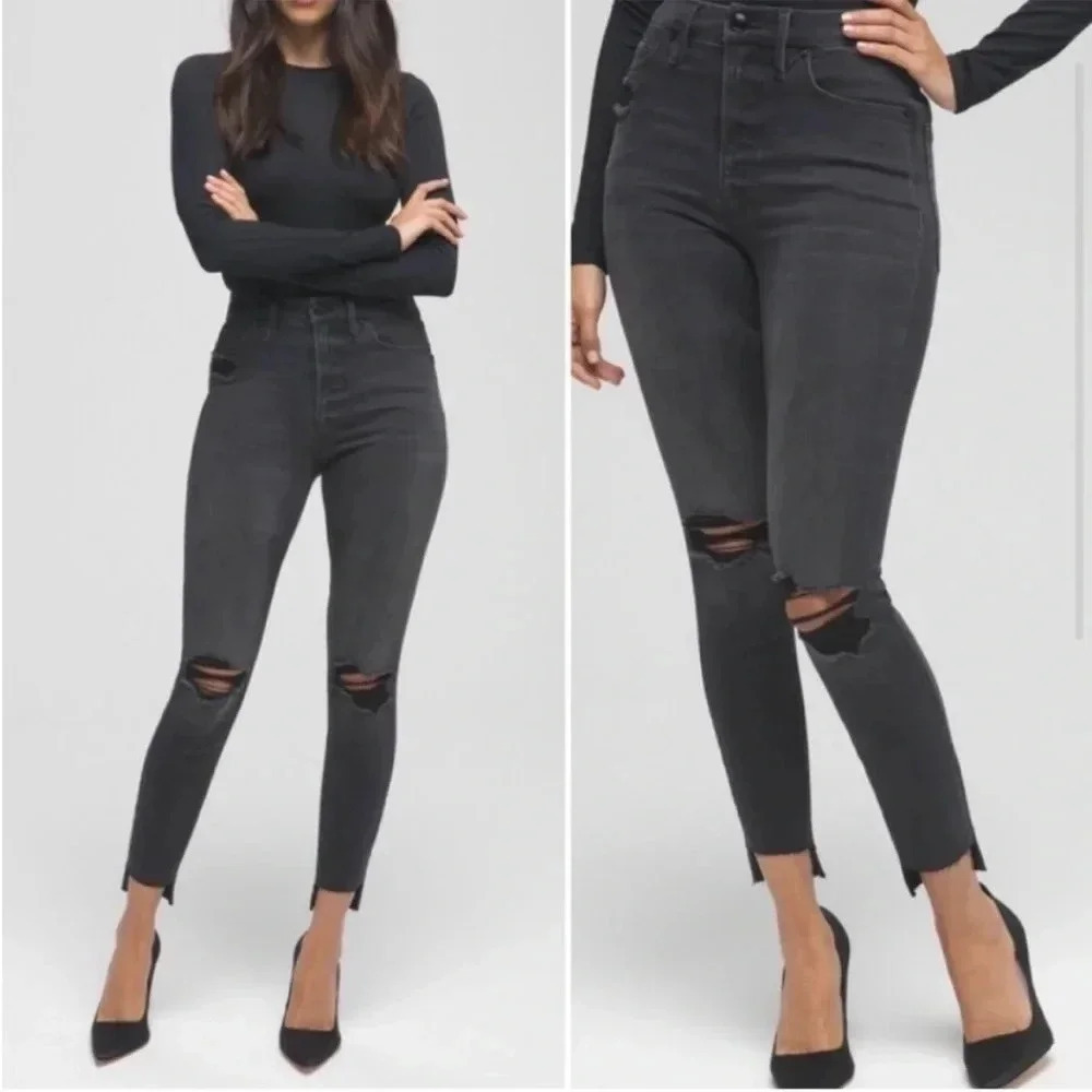 Good American good waist skinny denim